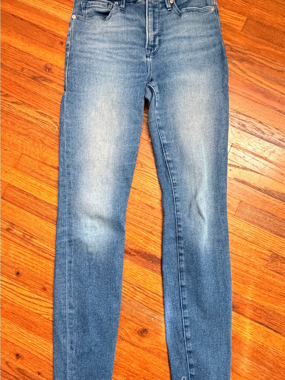 Good American High Rise Raw Hem Jeans Size 26